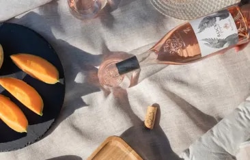 Gentleman’s Journal article awarding Rock Angel rosé by Château d’Esclans as Best Rosé 2026, noting its fuller body, oak ageing, and versatility with food.