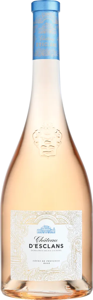 Une bouteille de Château d’Esclans