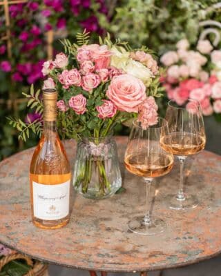 Bring the sun-drenched terraces of Provence to your home. Stock up on your favorite rosé at the link in bio. #WhisperingAngel #ChateaudEsclans